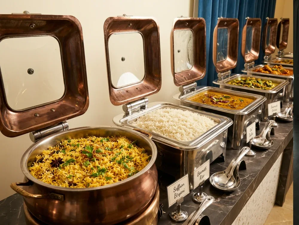 A spread of regional delicacies drawn from the land